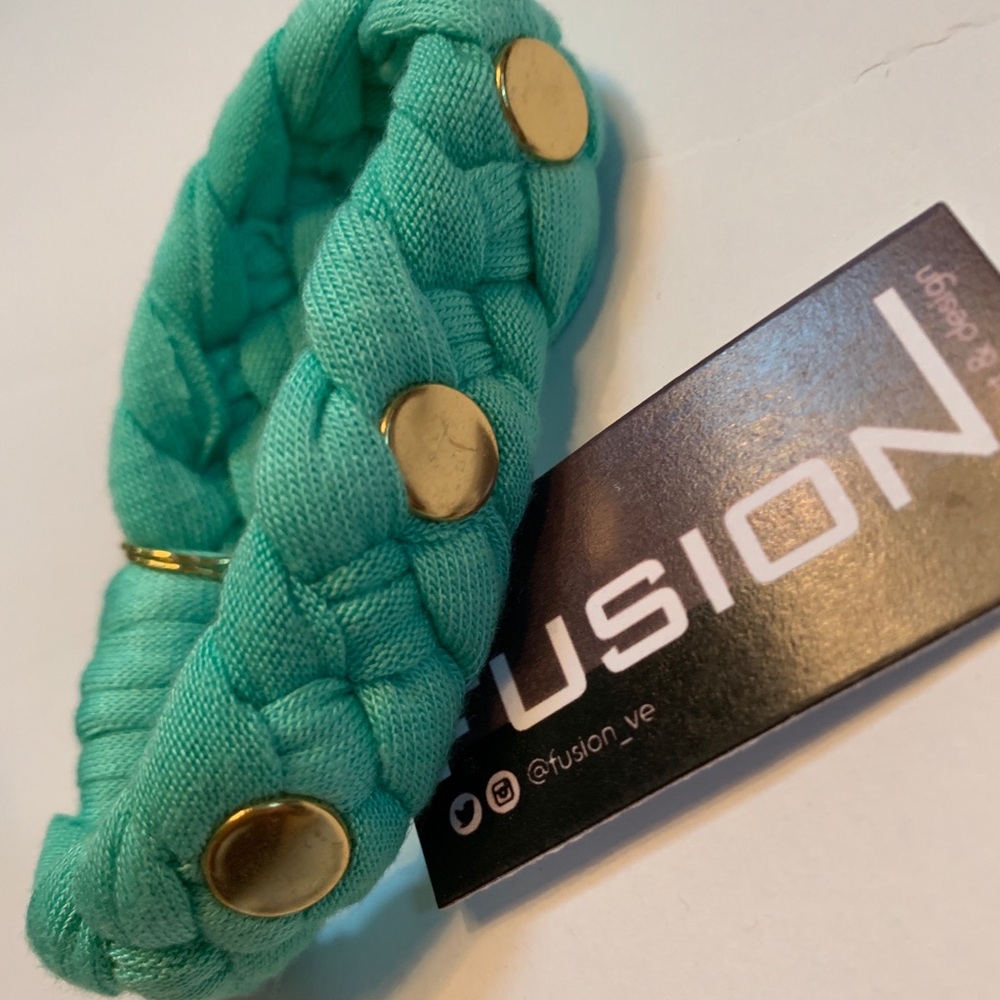 Fusion sports bracelets- aqua